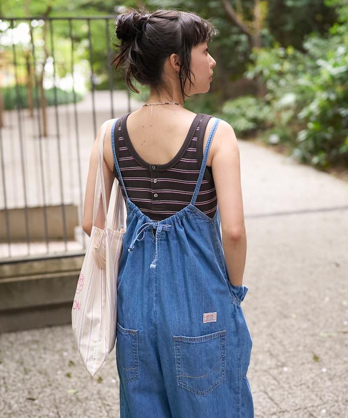特別款 寬鬆版型 FRILL 裝飾 LOOSE FRILL OVERALL 揹帶褲