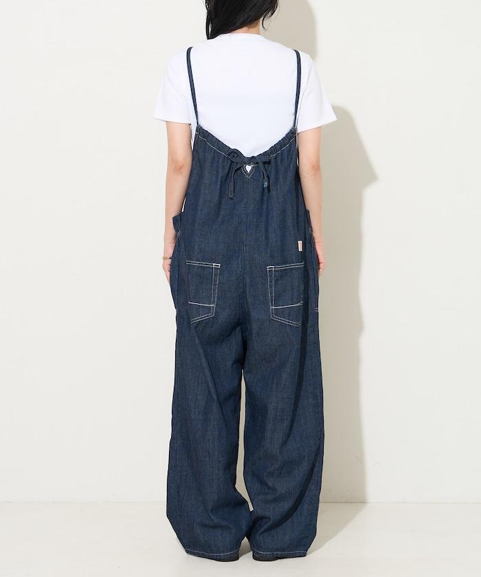 特別款 寬鬆版型 FRILL 裝飾 LOOSE FRILL OVERALL 揹帶褲