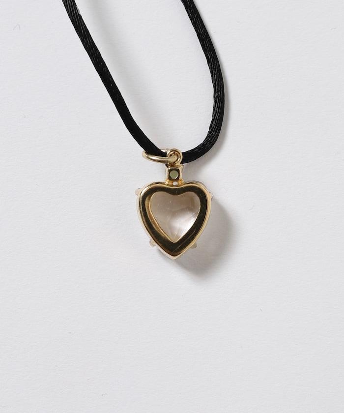 玻璃愛心設計 項鍊