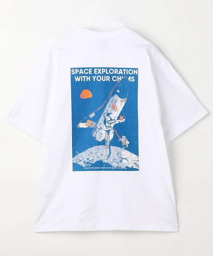 太空布比宇宙飛船圖案 口袋T恤