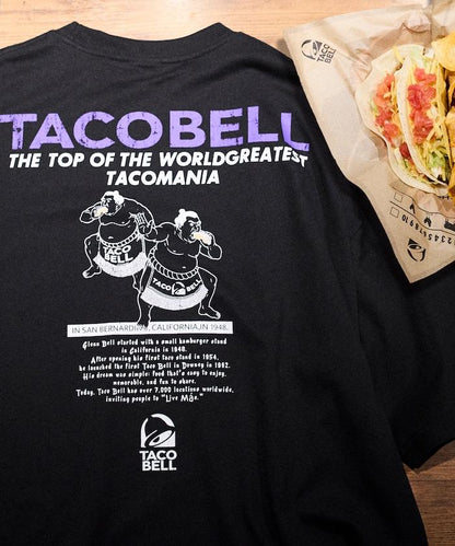 TACOBELL×FREAK'S STORE 聯名寬鬆版型後背印花圓領T恤