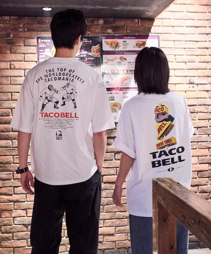 TACOBELL×FREAK'S STORE 聯名寬鬆版型後背印花圓領T恤
