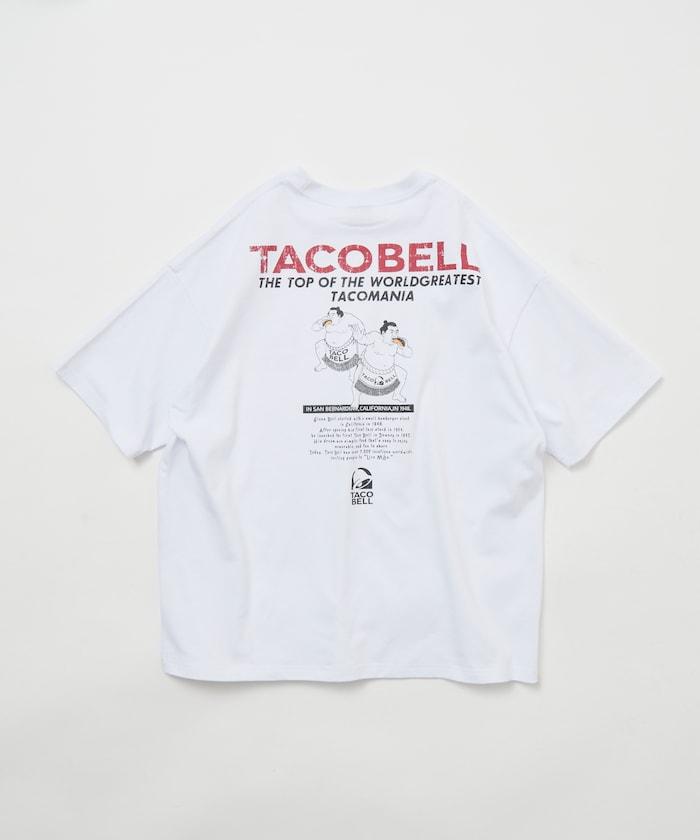 TACOBELL×FREAK'S STORE 聯名寬鬆版型後背印花圓領T恤