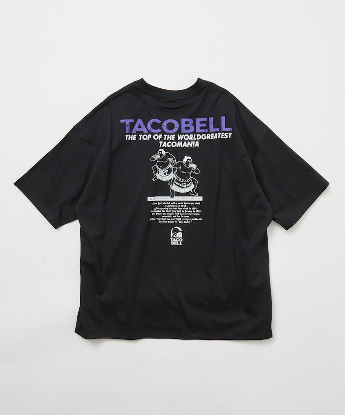 TACOBELL×FREAK'S STORE 聯名寬鬆版型後背印花圓領T恤