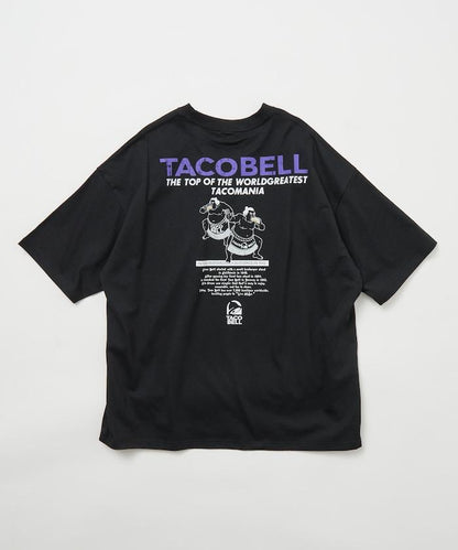 TACOBELL×FREAK'S STORE 聯名寬鬆版型後背印花圓領T恤