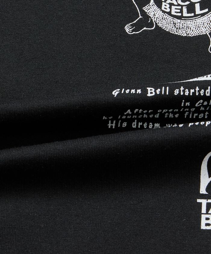 TACOBELL×FREAK'S STORE 聯名寬鬆版型後背印花圓領T恤