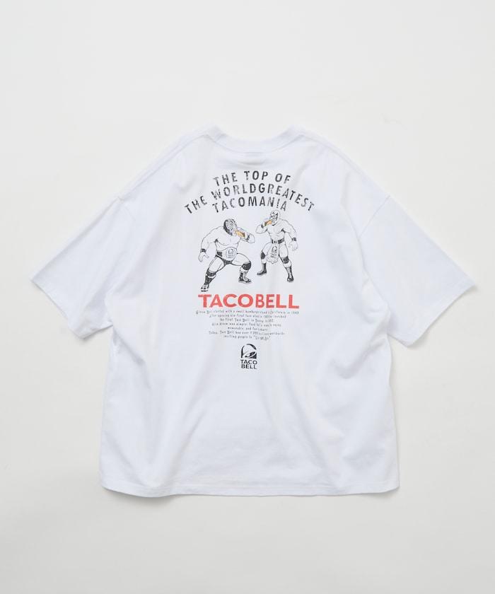 TACOBELL×FREAK'S STORE 聯名寬鬆版型後背印花圓領T恤