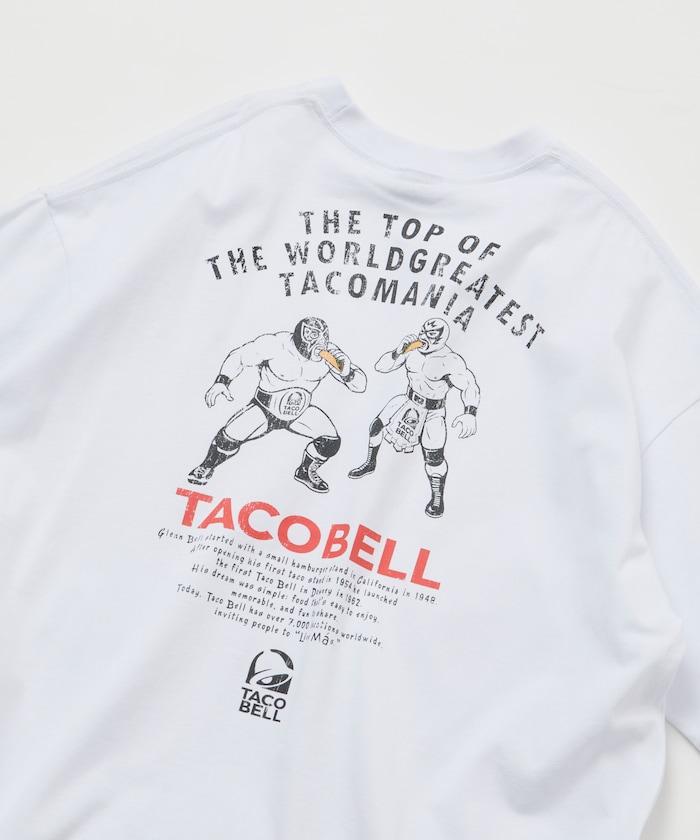 TACOBELL×FREAK'S STORE 聯名寬鬆版型後背印花圓領T恤