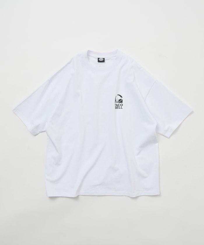 TACOBELL×FREAK'S STORE 聯名寬鬆版型後背印花圓領T恤