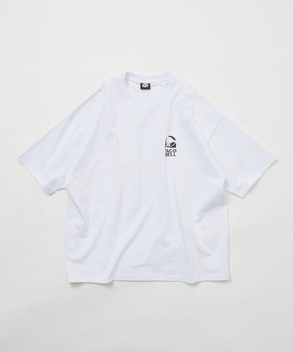TACOBELL×FREAK'S STORE 聯名寬鬆版型後背印花圓領T恤
