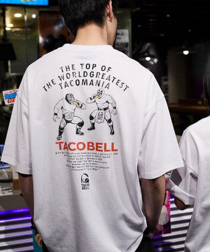 TACOBELL×FREAK'S STORE 聯名寬鬆版型後背印花圓領T恤