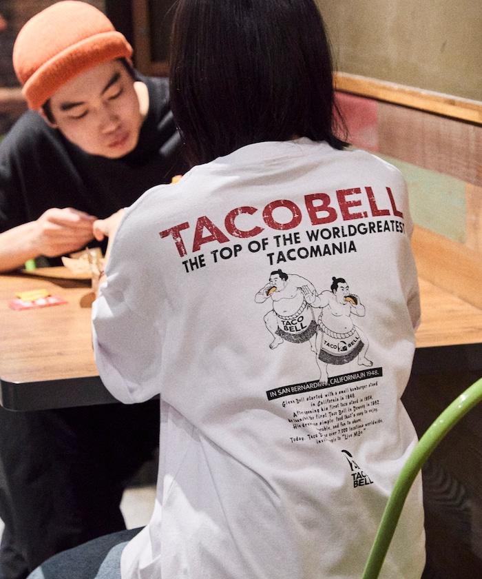 TACOBELL×FREAK'S STORE 聯名寬鬆版型後背印花圓領T恤