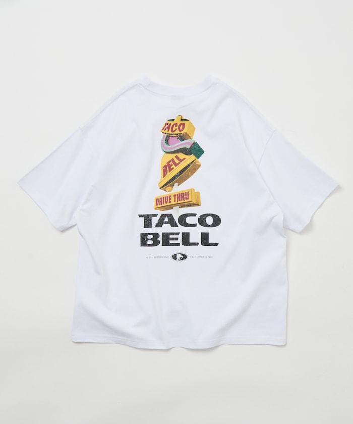 TACOBELL×FREAK'S STORE 聯名 寬鬆廓形 背部印花 圓領T恤