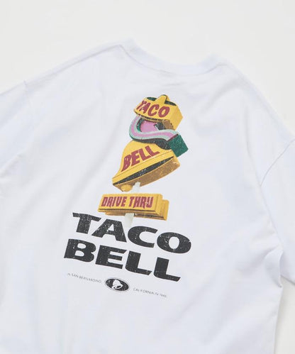 TACOBELL×FREAK'S STORE 聯名 寬鬆廓形 背部印花 圓領T恤