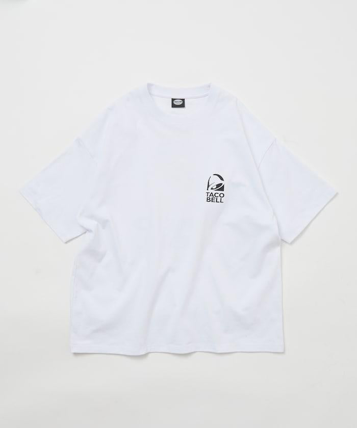 TACOBELL×FREAK'S STORE 聯名 寬鬆廓形 背部印花 圓領T恤