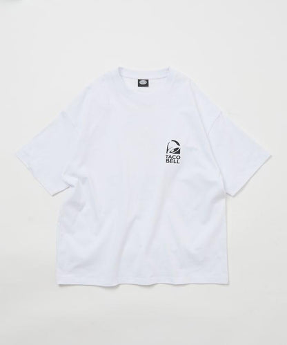 TACOBELL×FREAK'S STORE 聯名 寬鬆廓形 背部印花 圓領T恤