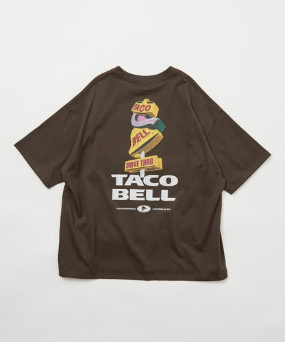 TACOBELL×FREAK'S STORE 聯名 寬鬆廓形 背部印花 圓領T恤