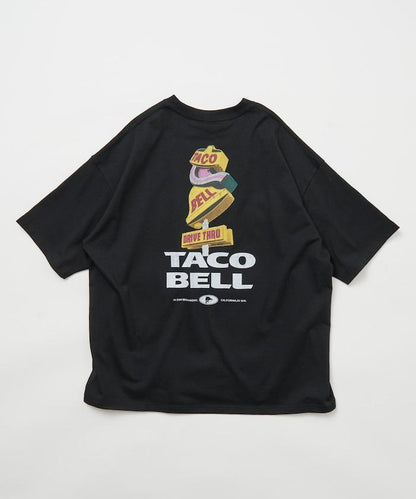 TACOBELL×FREAK'S STORE 聯名 寬鬆廓形 背部印花 圓領T恤