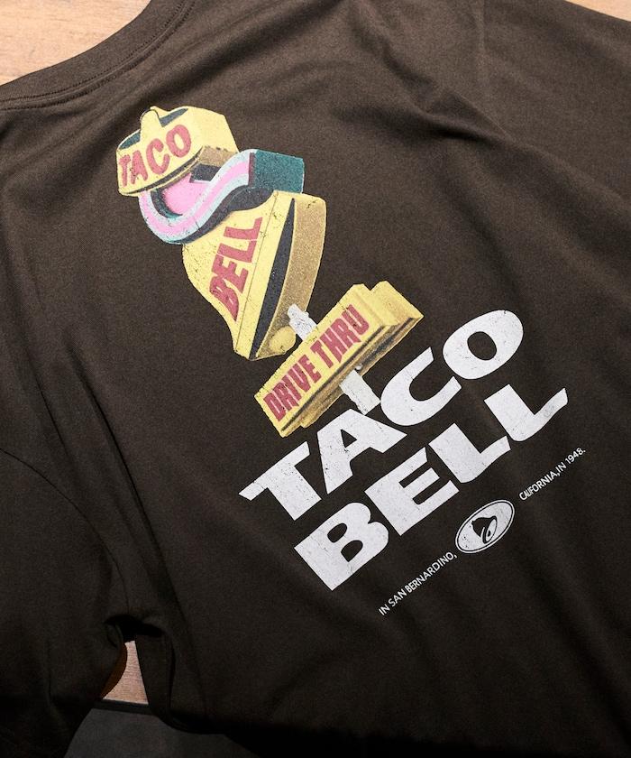 TACOBELL×FREAK'S STORE 聯名 寬鬆廓形 背部印花 圓領T恤