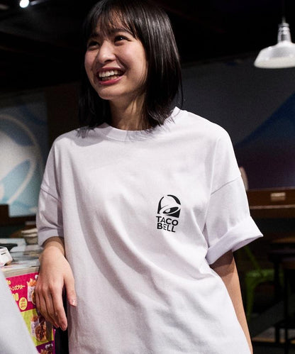 TACOBELL×FREAK'S STORE 聯名 寬鬆廓形 背部印花 圓領T恤
