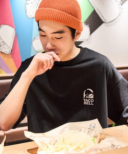 TACOBELL×FREAK'S STORE 聯名 寬鬆廓形 背部印花 圓領T恤