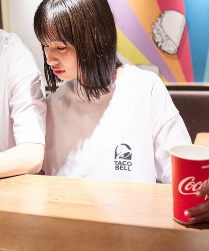 TACOBELL×FREAK'S STORE 聯名 寬鬆廓形 背部印花 圓領T恤