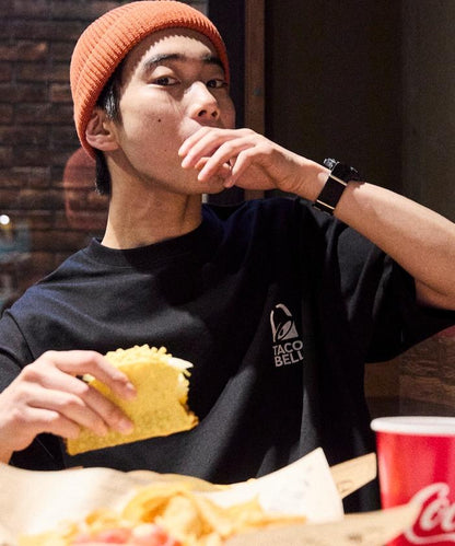 TACOBELL×FREAK'S STORE 聯名 寬鬆廓形 背部印花 圓領T恤