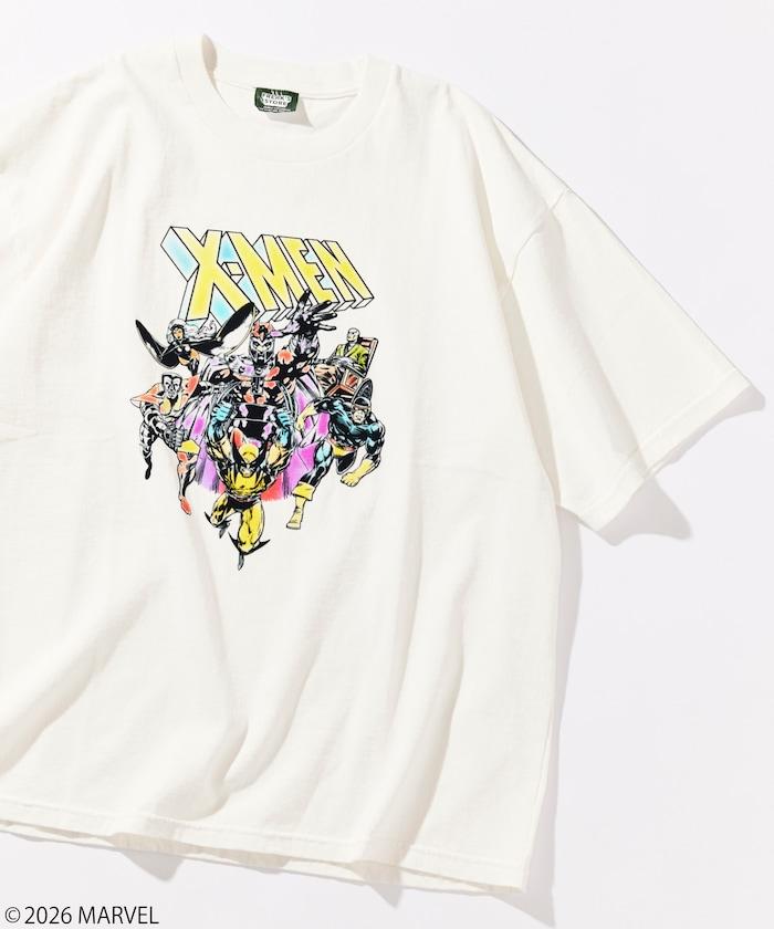 《漫威》/マーベル X-MEN（X戰警） 防靜電植絨工藝 圓領T恤