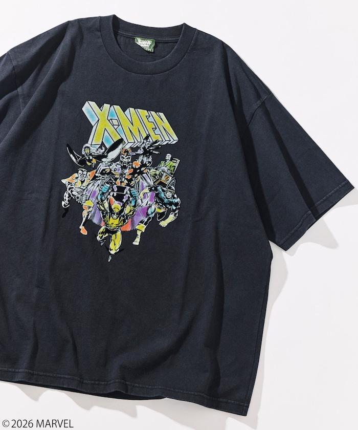 《漫威》/マーベル X-MEN（X戰警） 防靜電植絨工藝 圓領T恤