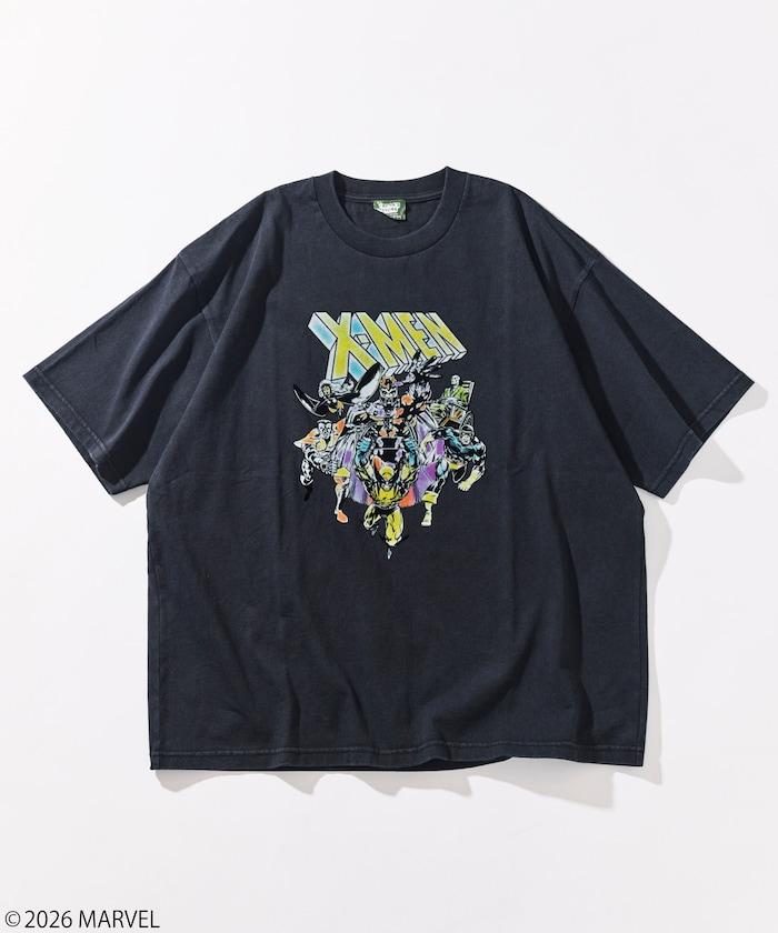 《漫威》/マーベル X-MEN（X戰警） 防靜電植絨工藝 圓領T恤