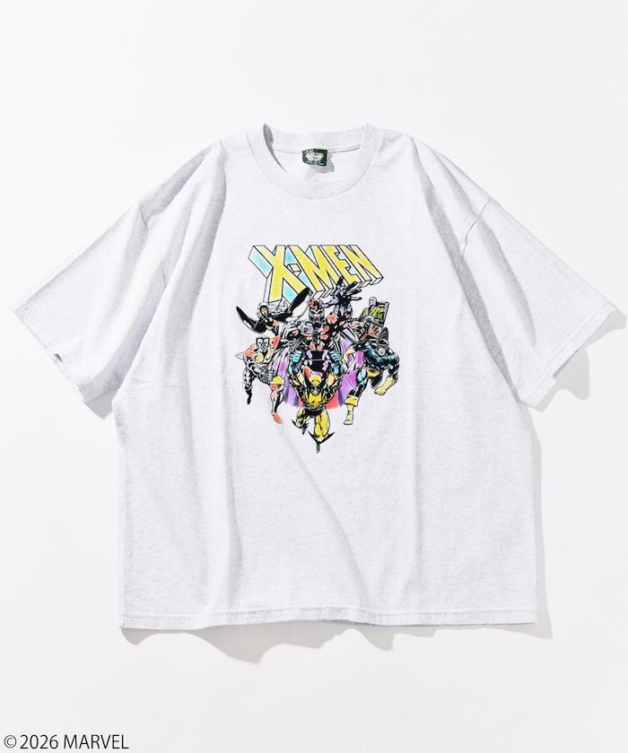 《漫威》/マーベル X-MEN（X戰警） 防靜電植絨工藝 圓領T恤