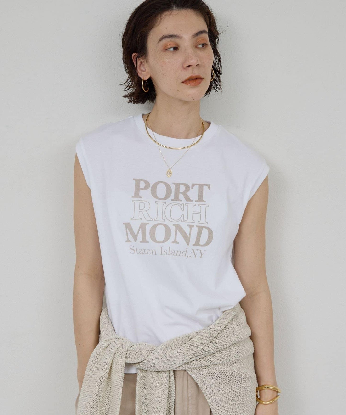 GOOD ROCK SPEED NYC 無袖標誌Tee 聯名款