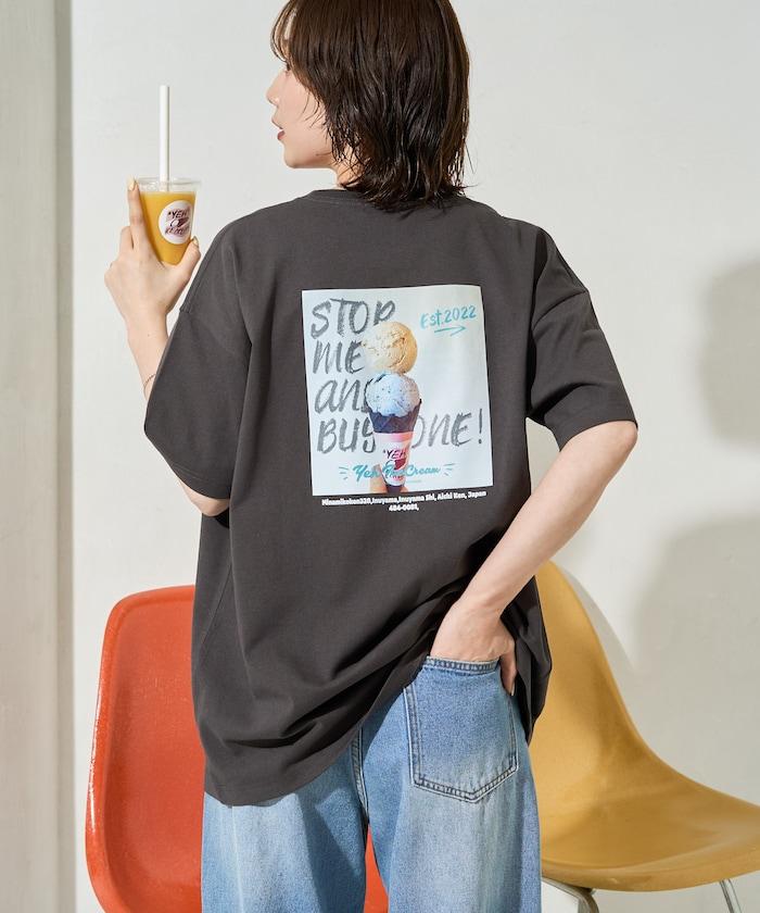 YEH! Photo 背部印花 聯名款 短袖T恤