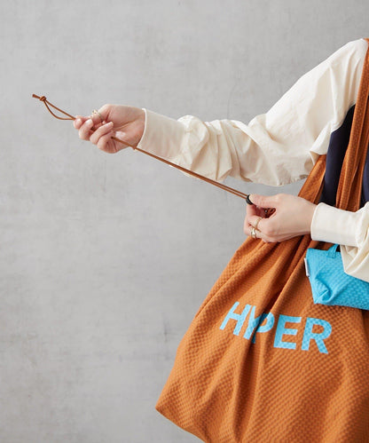 再生聚酯抽繩托特包 附迷你包
