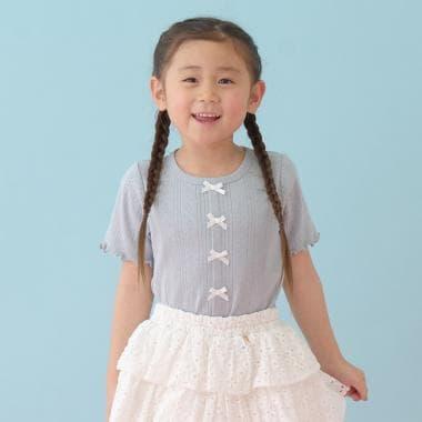 開衫風蝴蝶結上衣