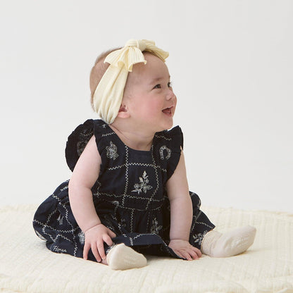 リンク 印度棉刺繡連衣裙