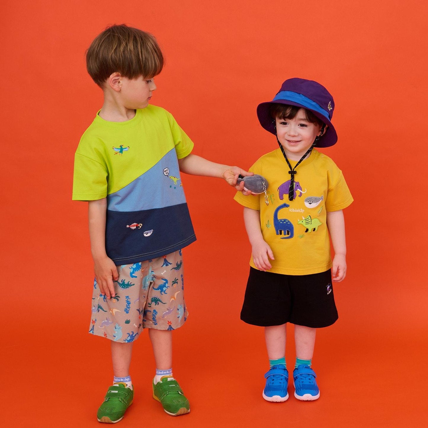 水陸兩用 全印花 5分丈 短褲