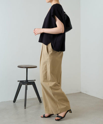 彎刀版型 chino 鬆緊休閒褲