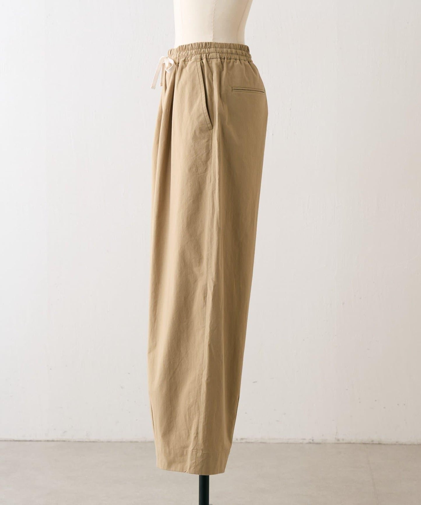 彎刀版型 chino 鬆緊休閒褲