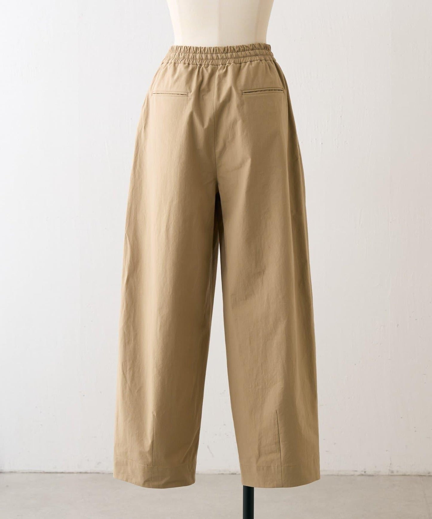 彎刀版型 chino 鬆緊休閒褲