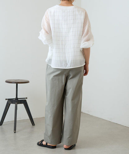 彎刀版型 chino 鬆緊休閒褲