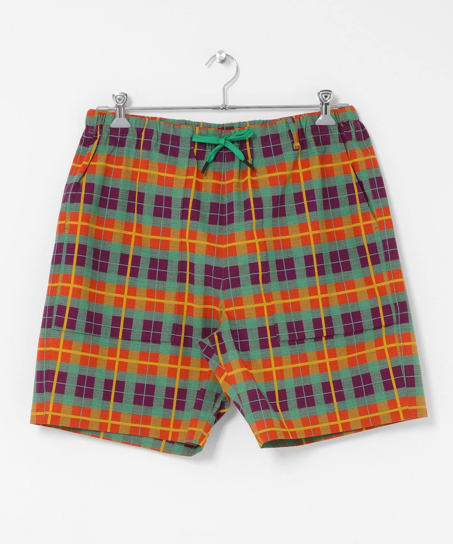 White Mountaineering MADRAS CHECK SHORT PANTS 短褲