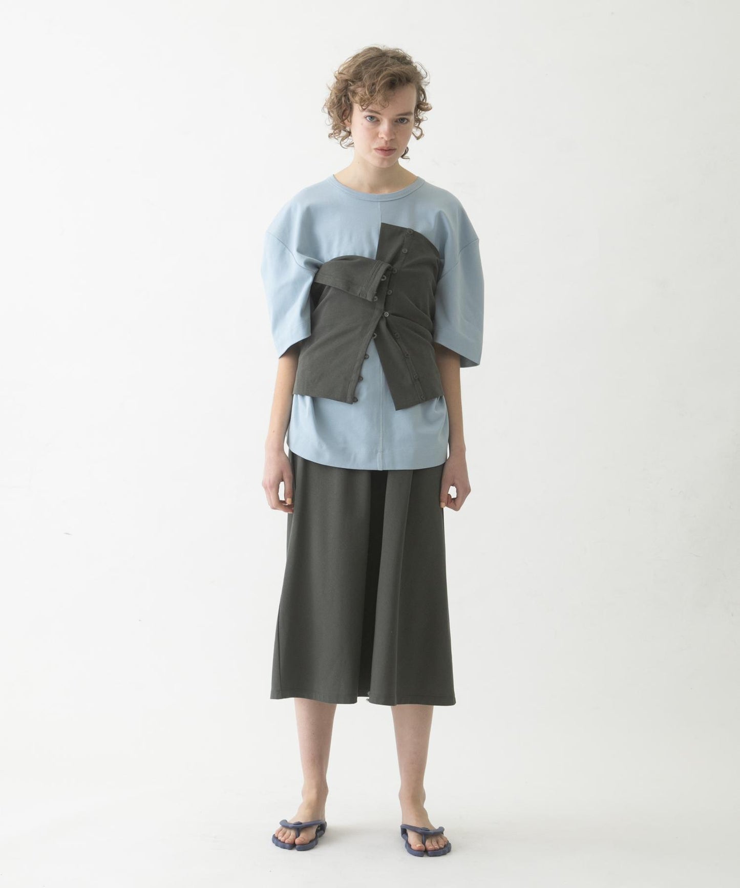 flare long skirt set