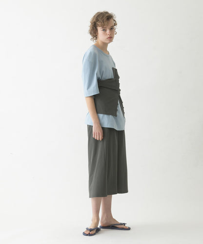 flare long skirt set