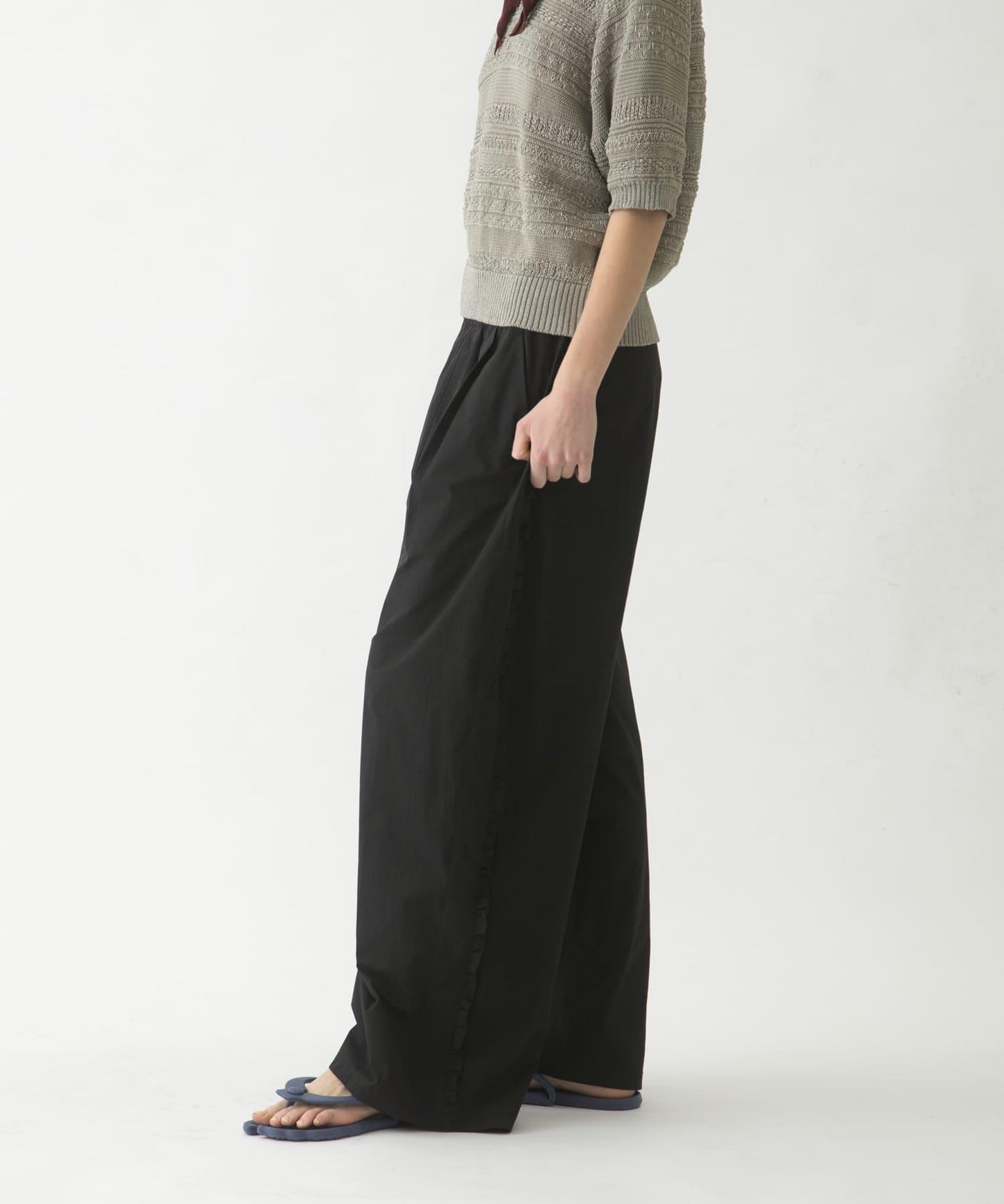 side frill 褲子