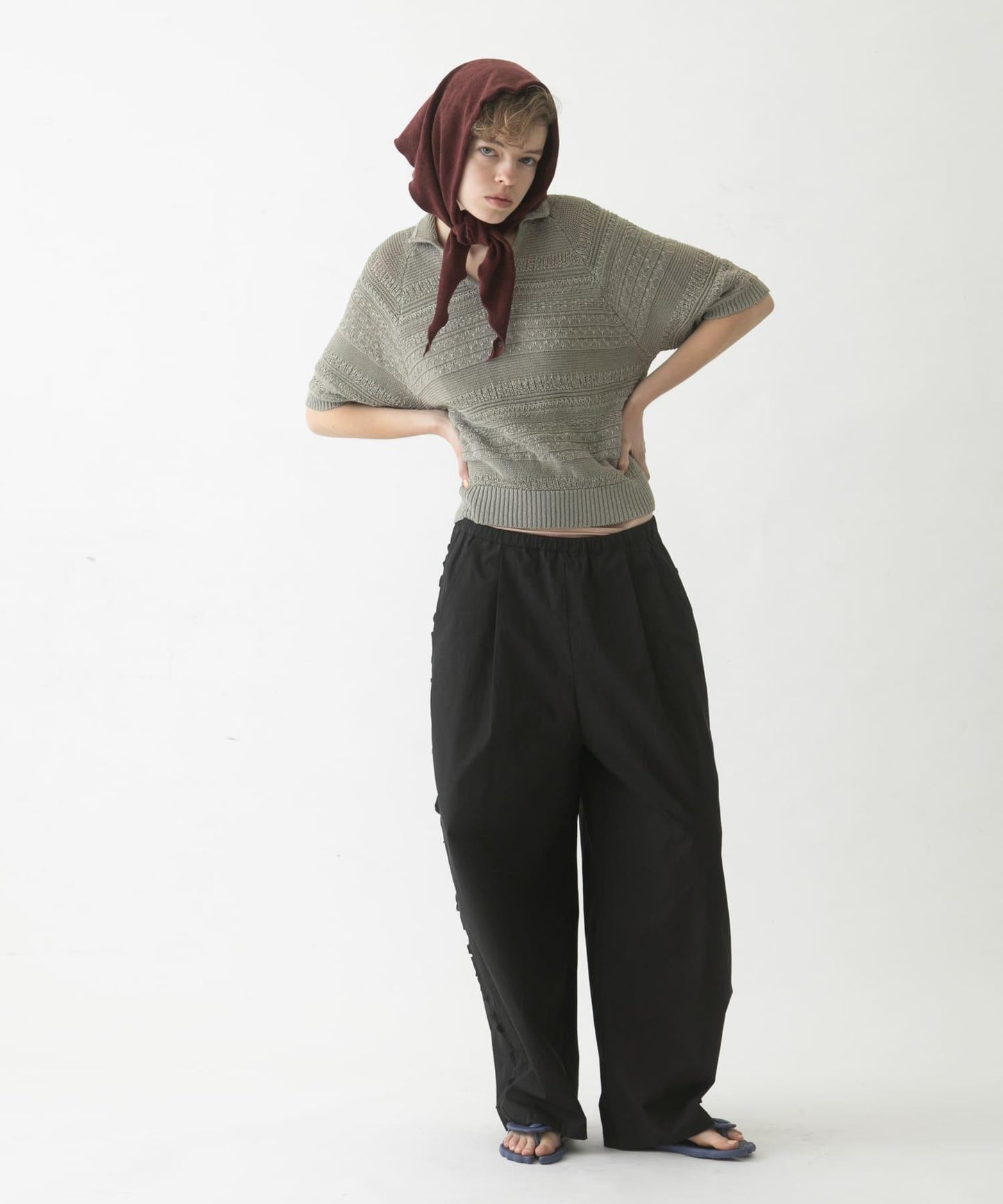 side frill 褲子