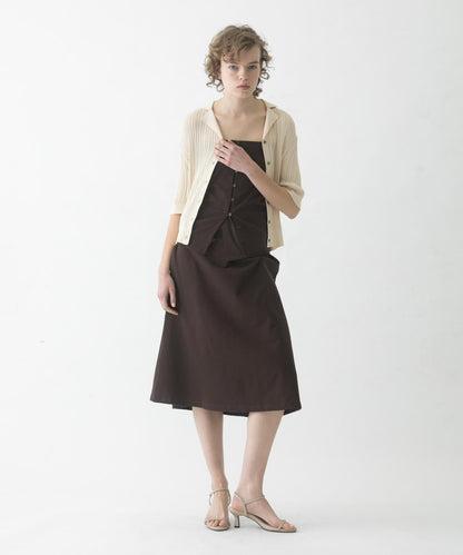 flare long skirt set