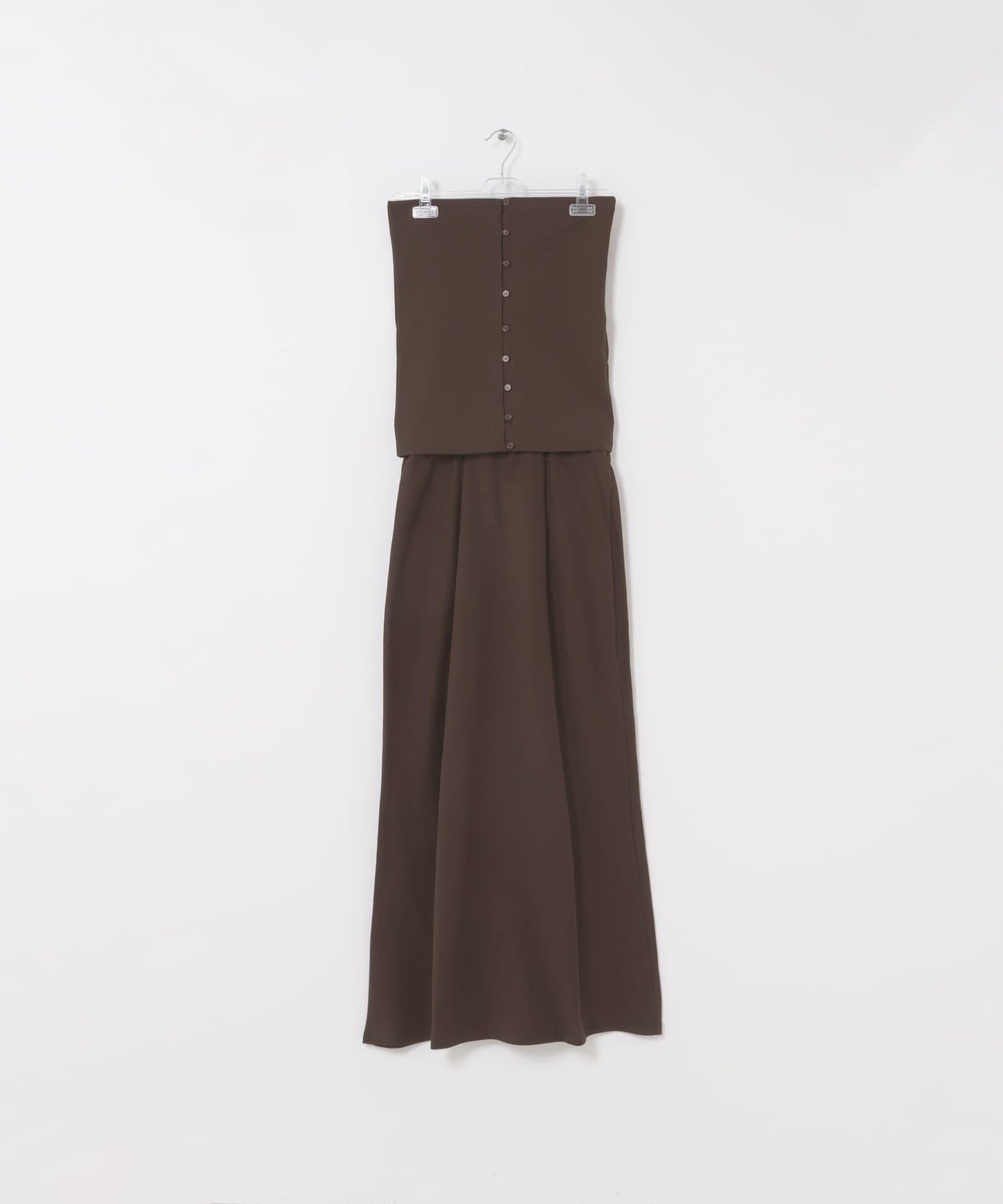 flare long skirt set