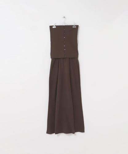 flare long skirt set