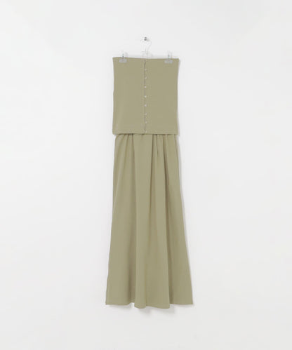 flare long skirt set